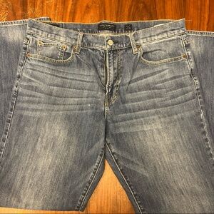 Vintage Lucky Brand Dungarees Jeans Mens 36x34  Made USA Excellent